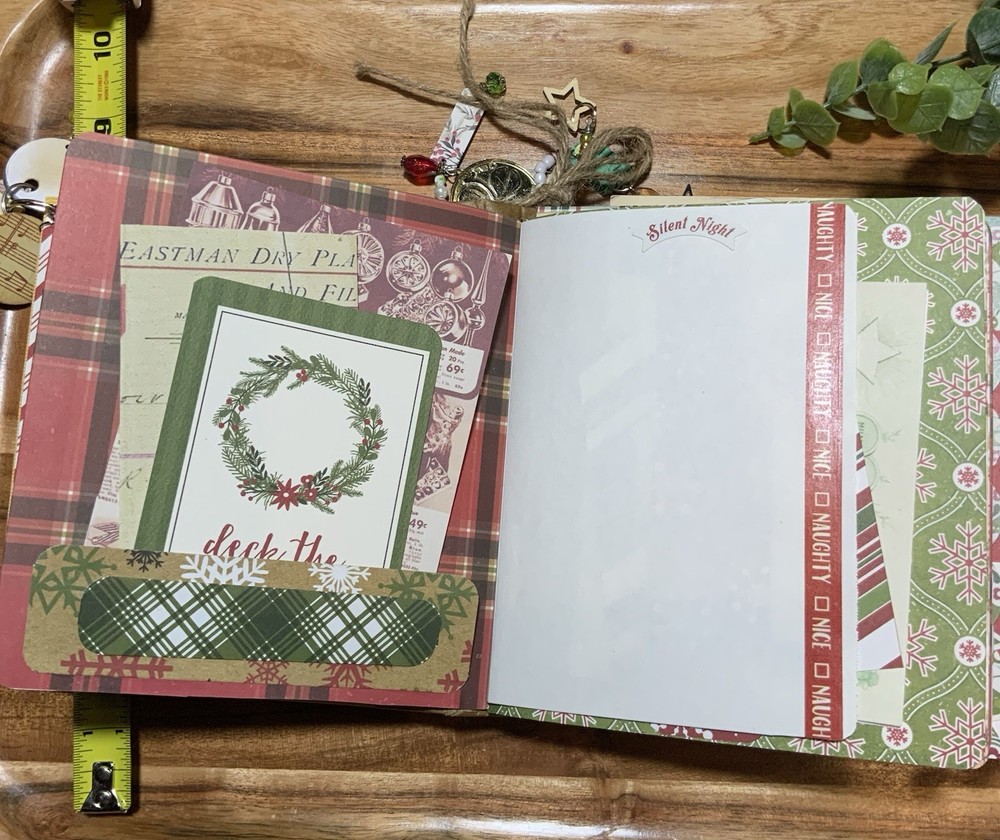 Christmas Handmade Junk Journal