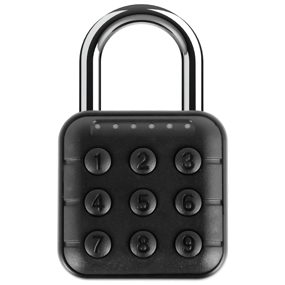 Combination Lock, 6 Digit Password Locker Lock Aluminum Alloy Code Digital Pa...
