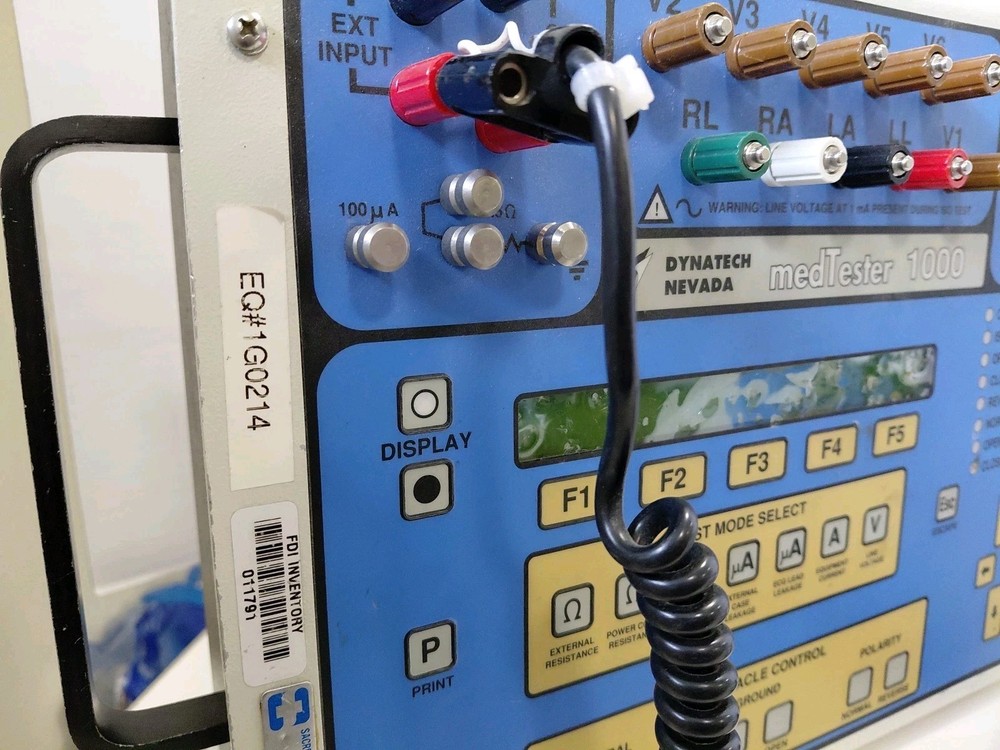 Dynatech Nevada MedTester 1000 Cannot Test , Sold As Is