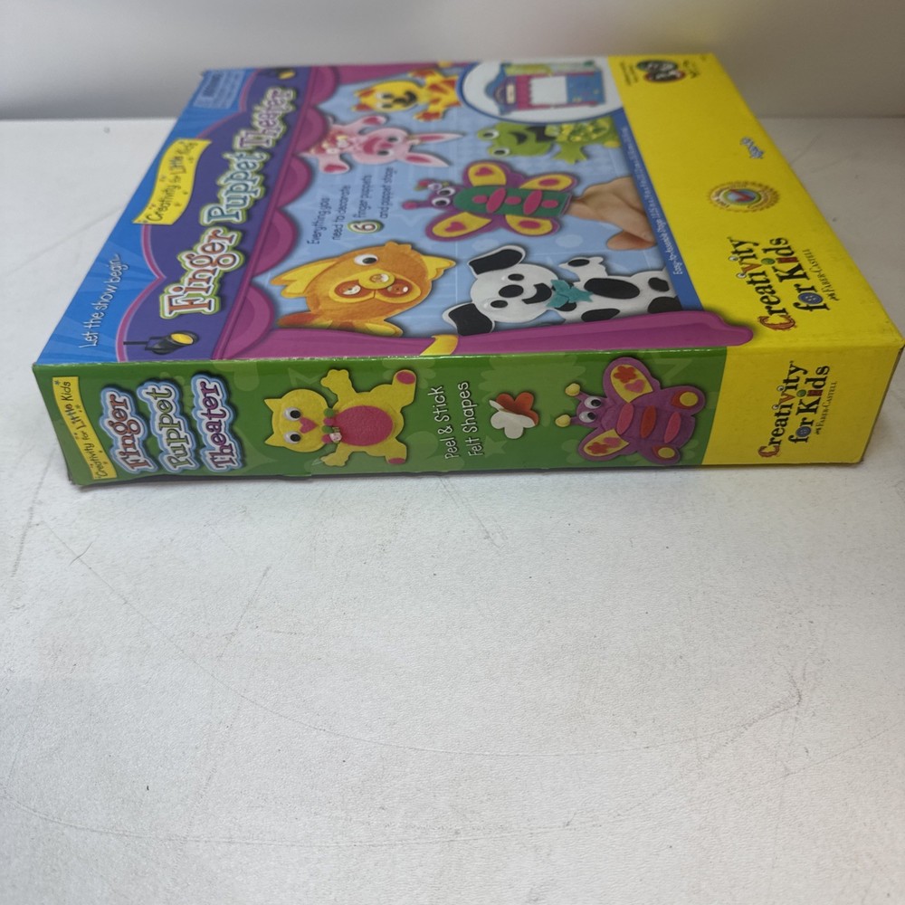 Finger Puppet Theater Creativity For Kids Nib