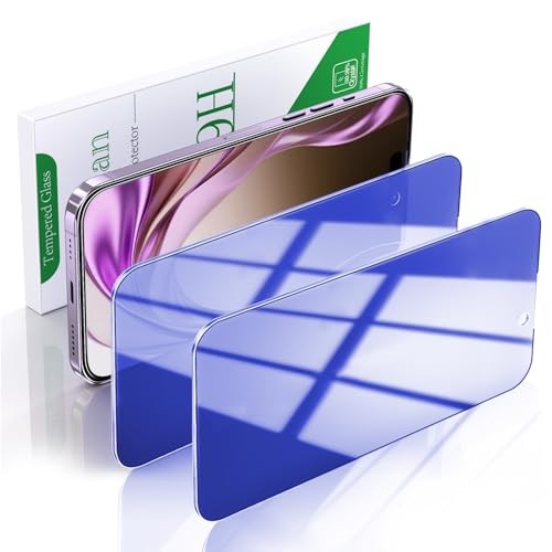 [2-Pack Privacy Screen Protector Designed for iPhone 17 Anti-Blue Light