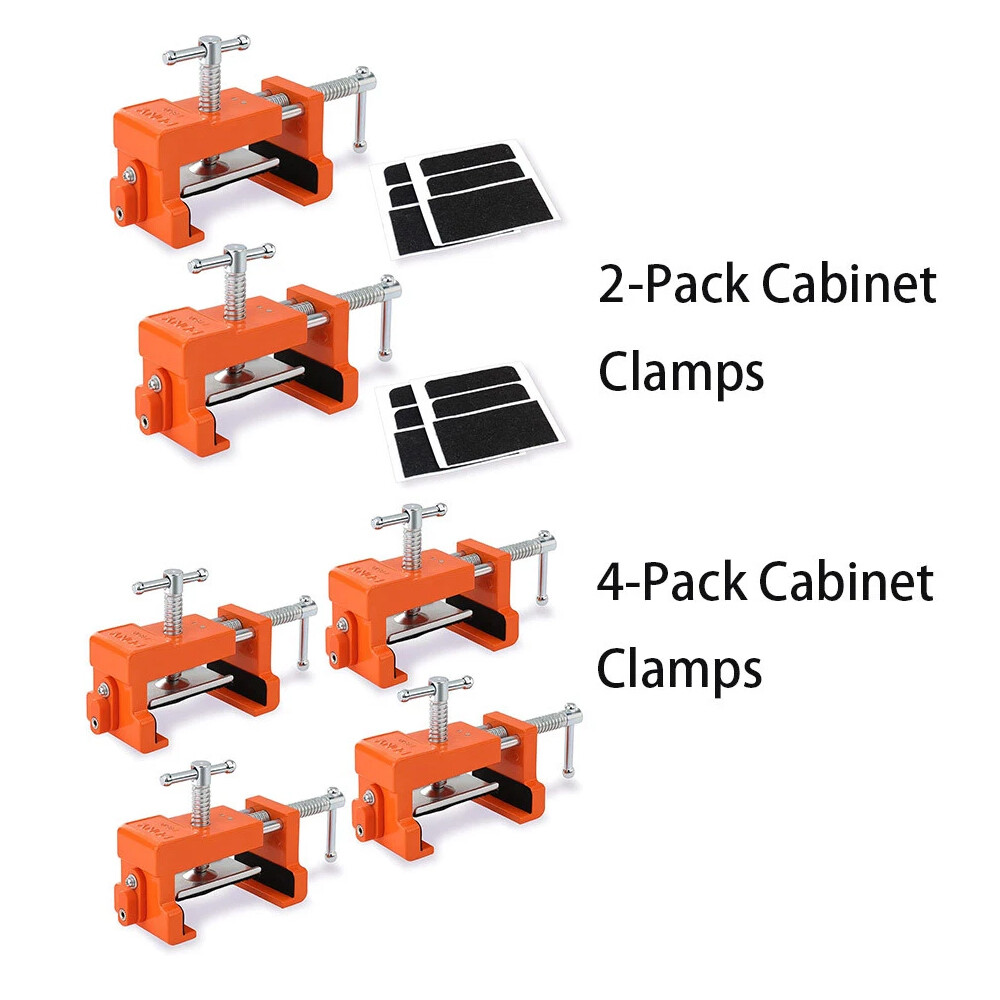 PONY 2-Pack/4-Pack Cabinet Clamps Face Frame Clamps for Installing Cabinets