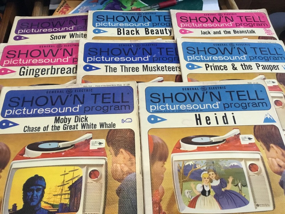 EIGHT GENERAL ELECTRIC SHOW'N TELL PICTURESOUND PROGRAM 1964