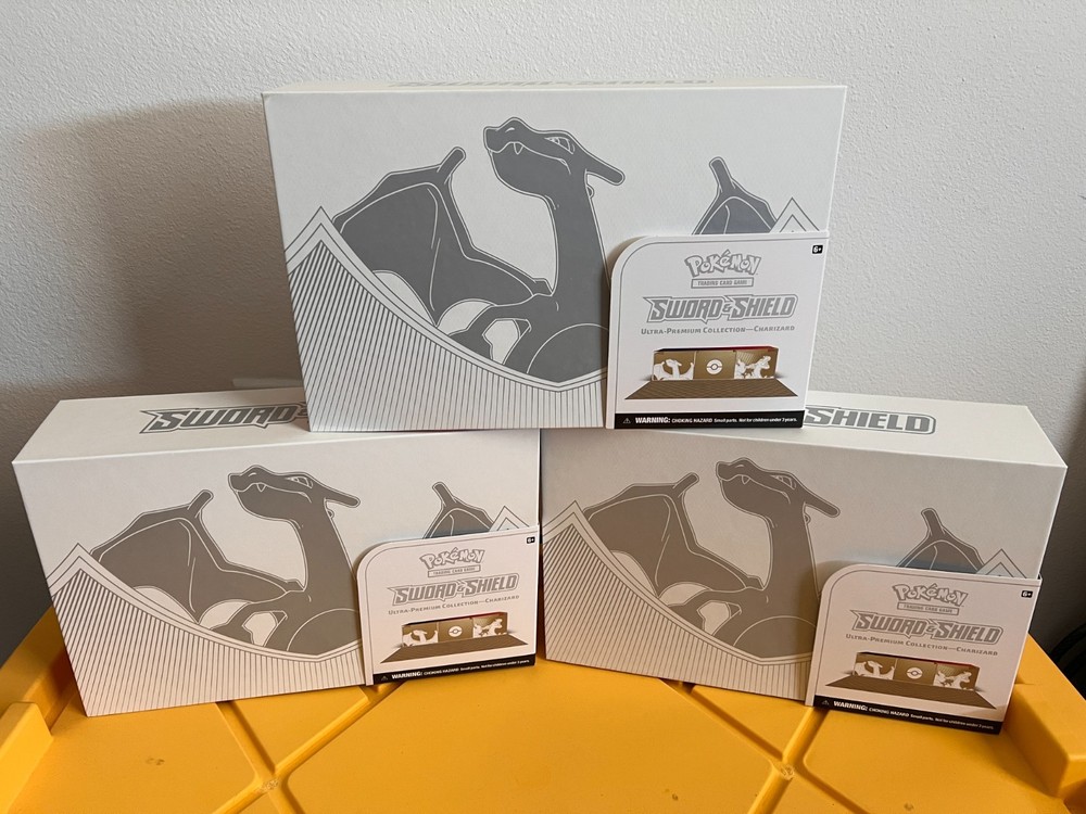 EMPTY Pokemon ETB Boxes