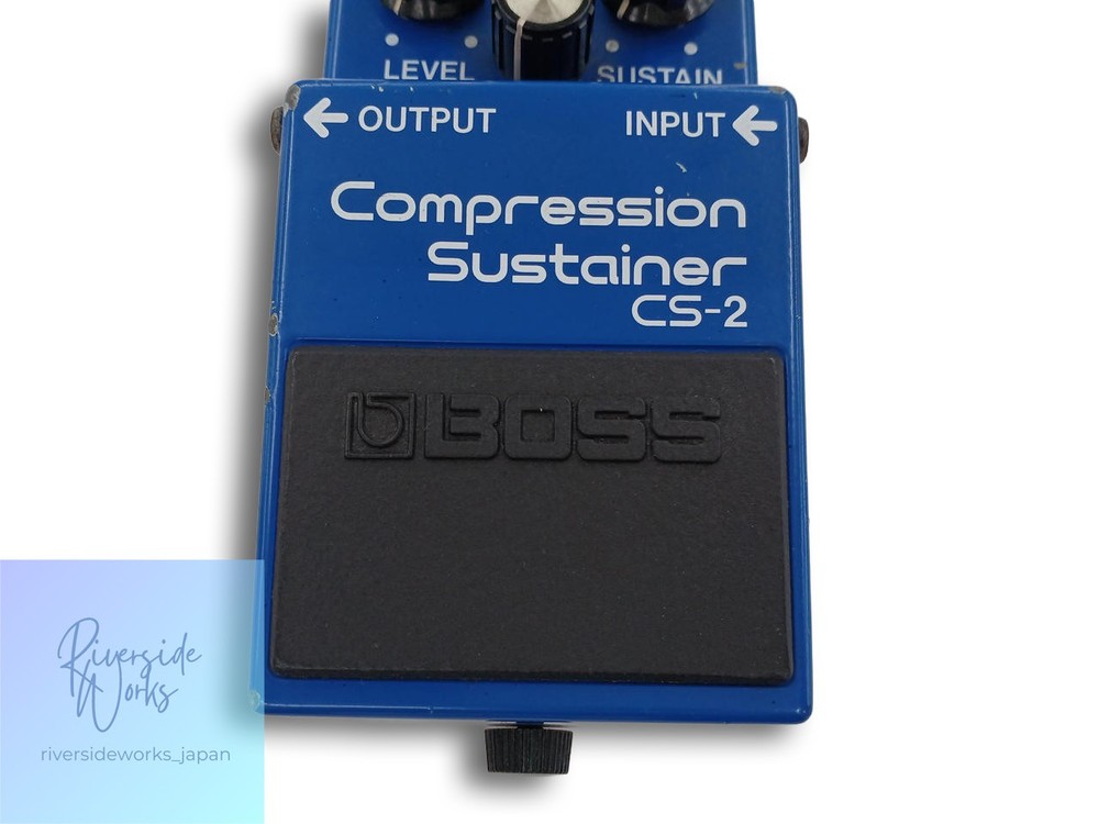 Boss CS-2 Compressor Effect Pedal Body Only Used JP