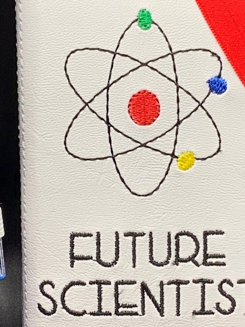 NEW 2 Lined notebooks in Covers Science Crest + Future Scientist Free ship