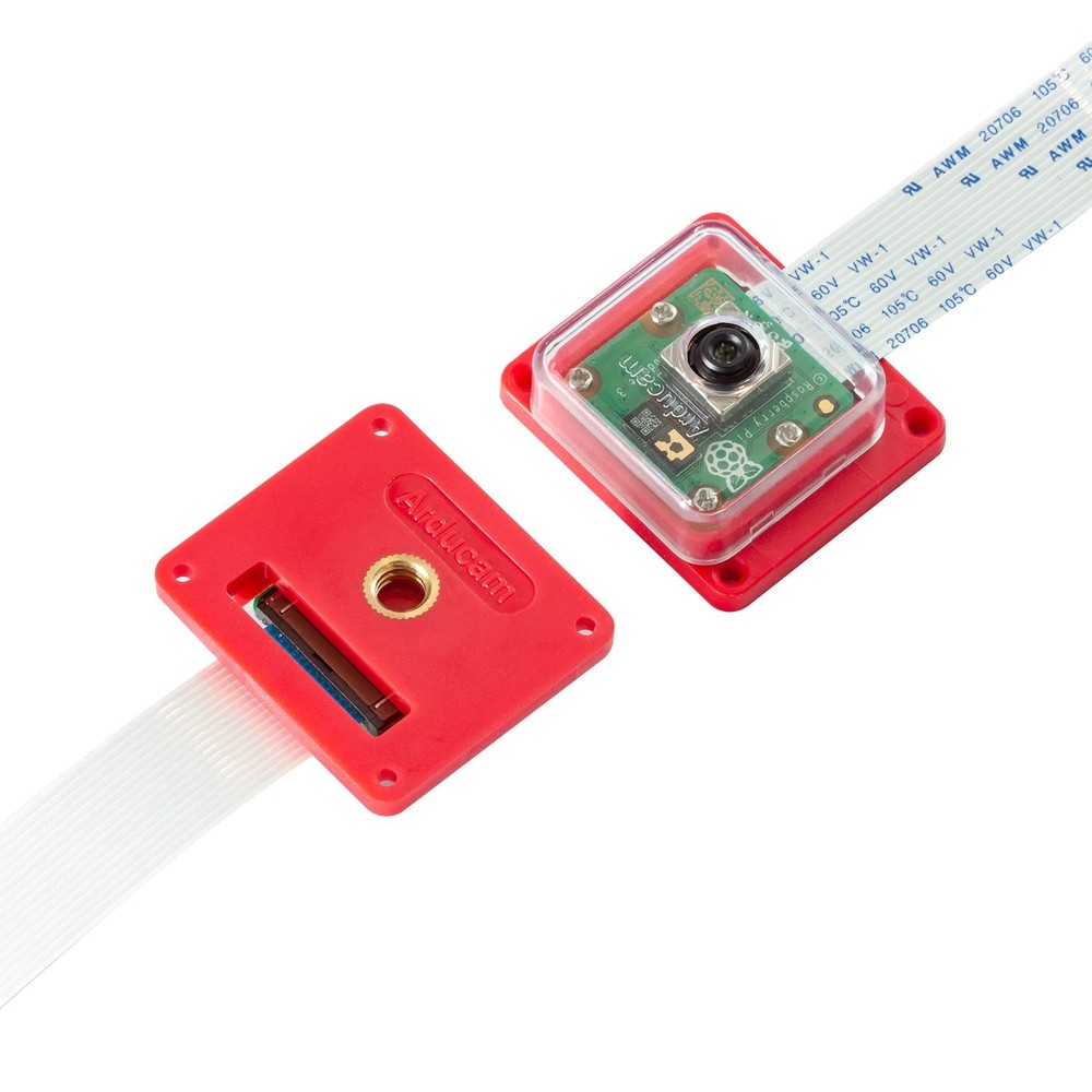 Arducam for Raspberry Pi Camera Module 3 Case, ABS Housing for IMX519 16MP Au...