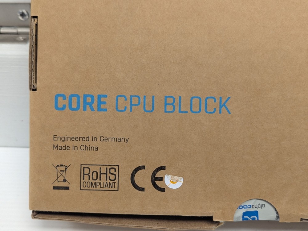 WAC ALPHACOOL CORE 1 AURORA SILVER - CORE CPU BLOCK - 13447 - OPEN BOX NEW
