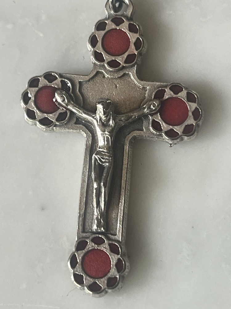 Handmade Gray Map Jasper One Decade Catholic Mother Mary Car Rosary