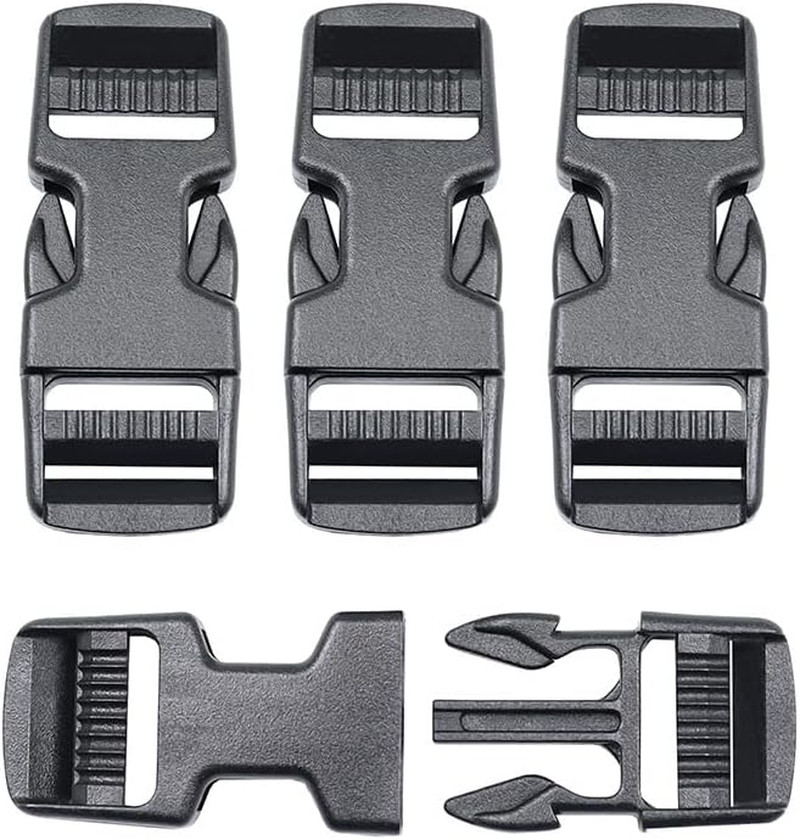 Quick Side Release Buckles,Heavy Duty Plastic Snap Buckle Clasps Backpack Clips