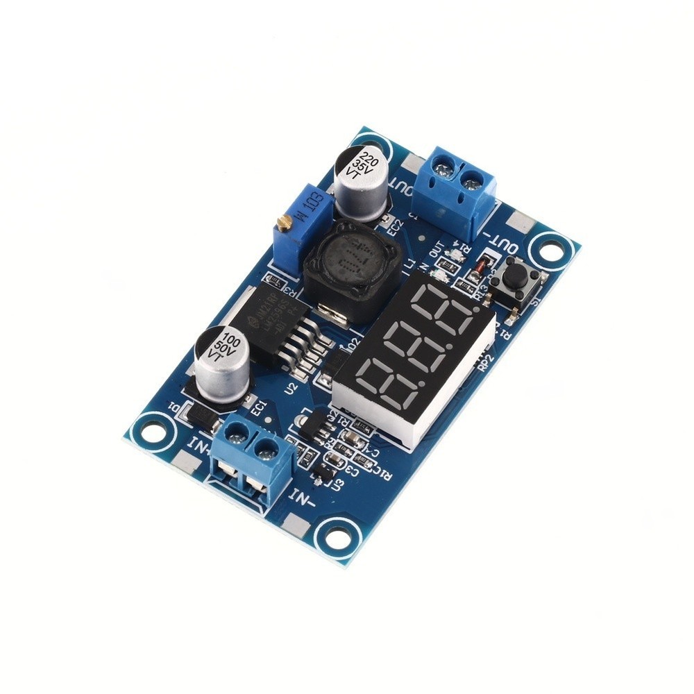 DC-DC Adjustable Voltage Module Digital Display for Input 2.5V-40V Output 3A