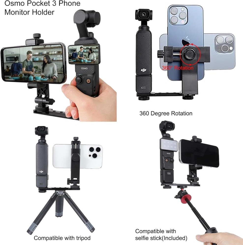 Comprehensive Accessories Kit for DJI Osmo Pocket 3 - Ultimate Creator Bundle=