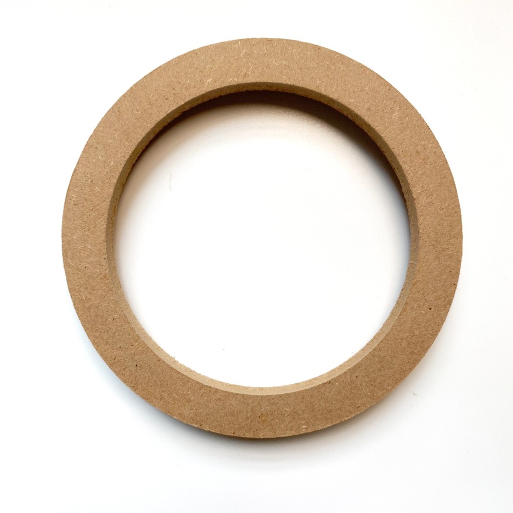 Pair 5" MDF Car Speaker Mounting Spacer Recessed Ring Mounting Depth Resolution