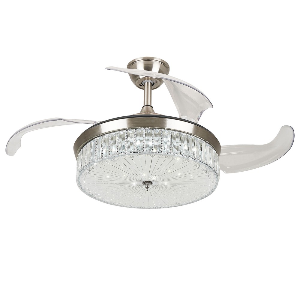 42 Inch Ceiling Fan Light and Remote Control Ceiling Fan Light 3 Light Color
