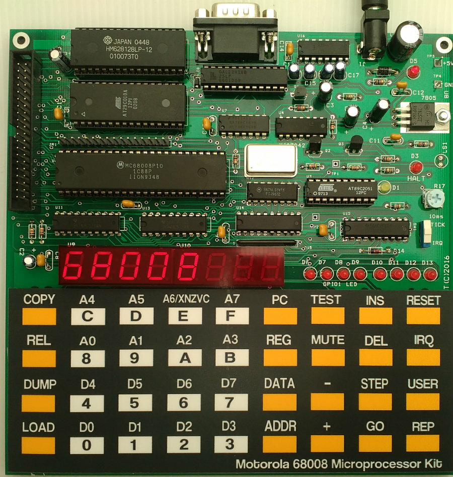 68008 Microprocessor Kit