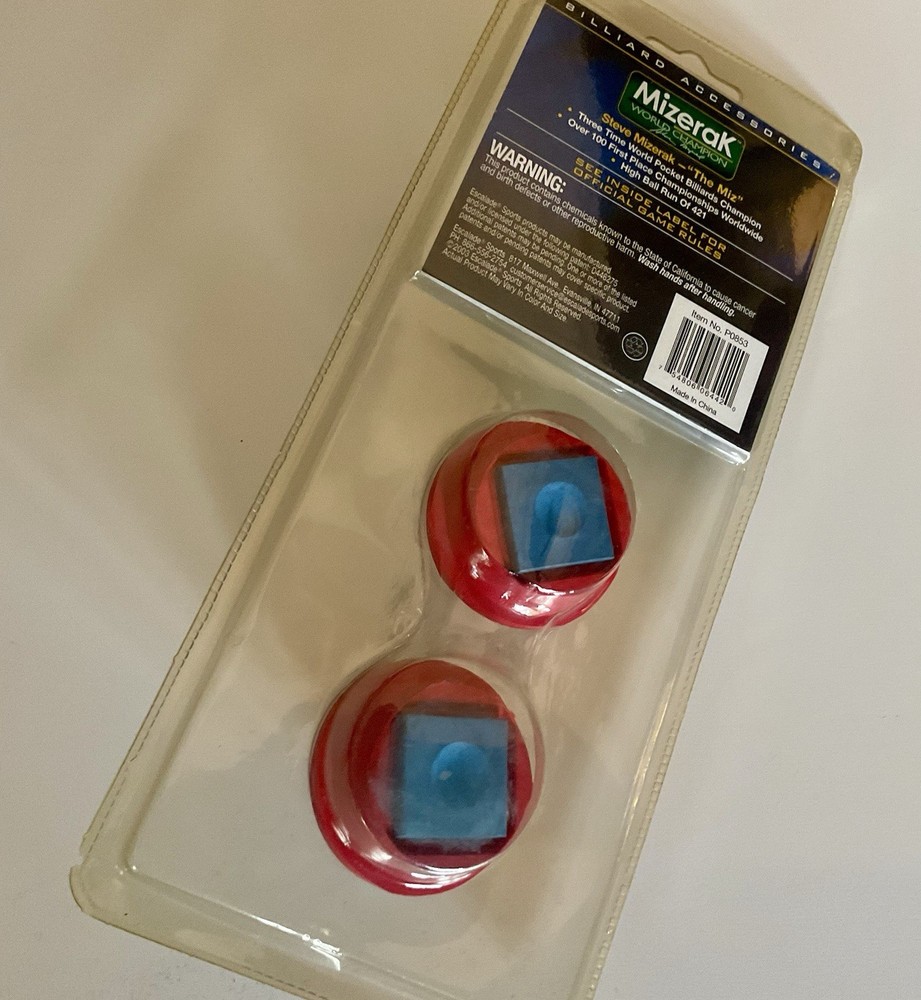 Mizerak Easy Grip Chalk Holder 2-pack For Billiards