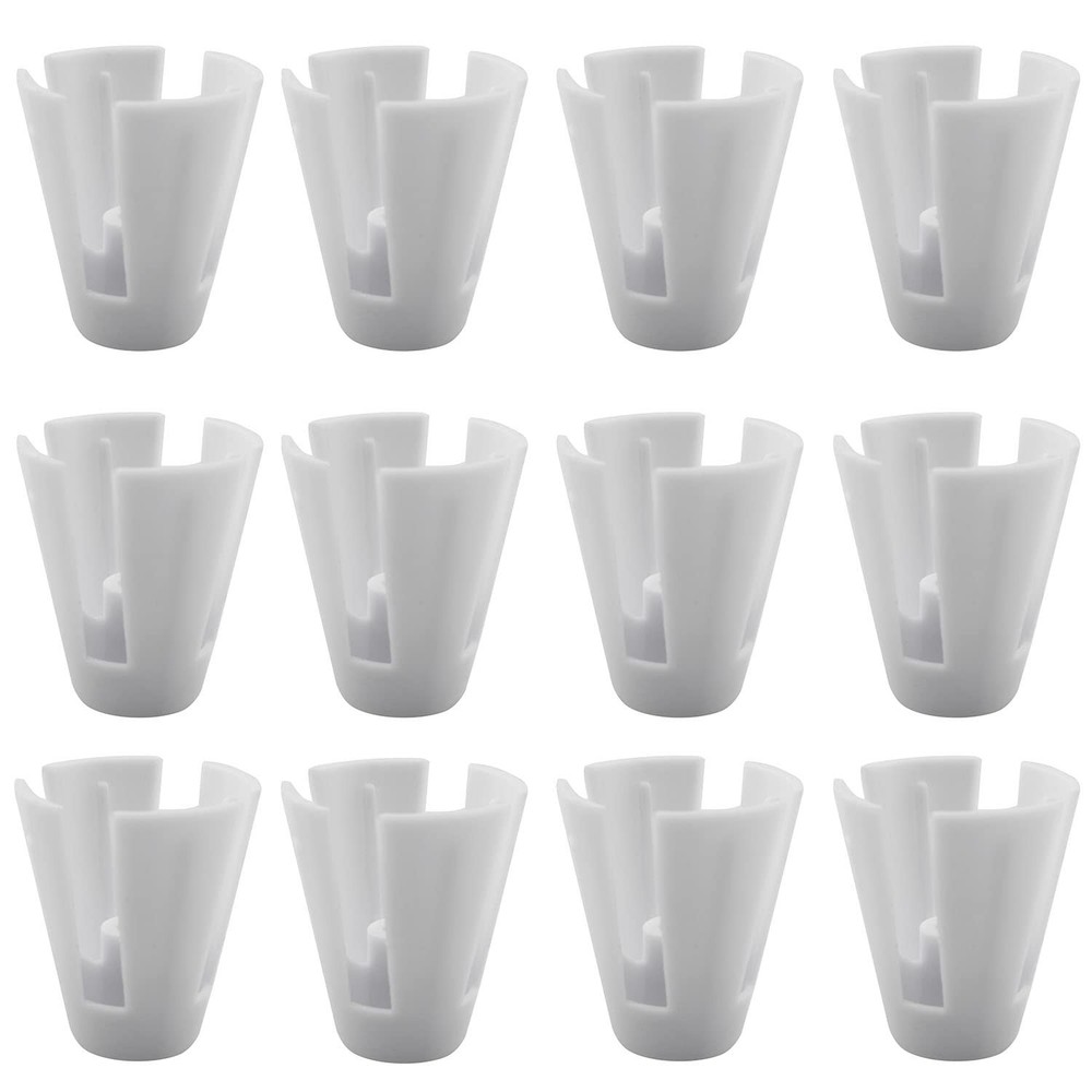 12pcs Plastic Coil Claw for Thread Spool Cone Holder Overlocker Serger Sewing...
