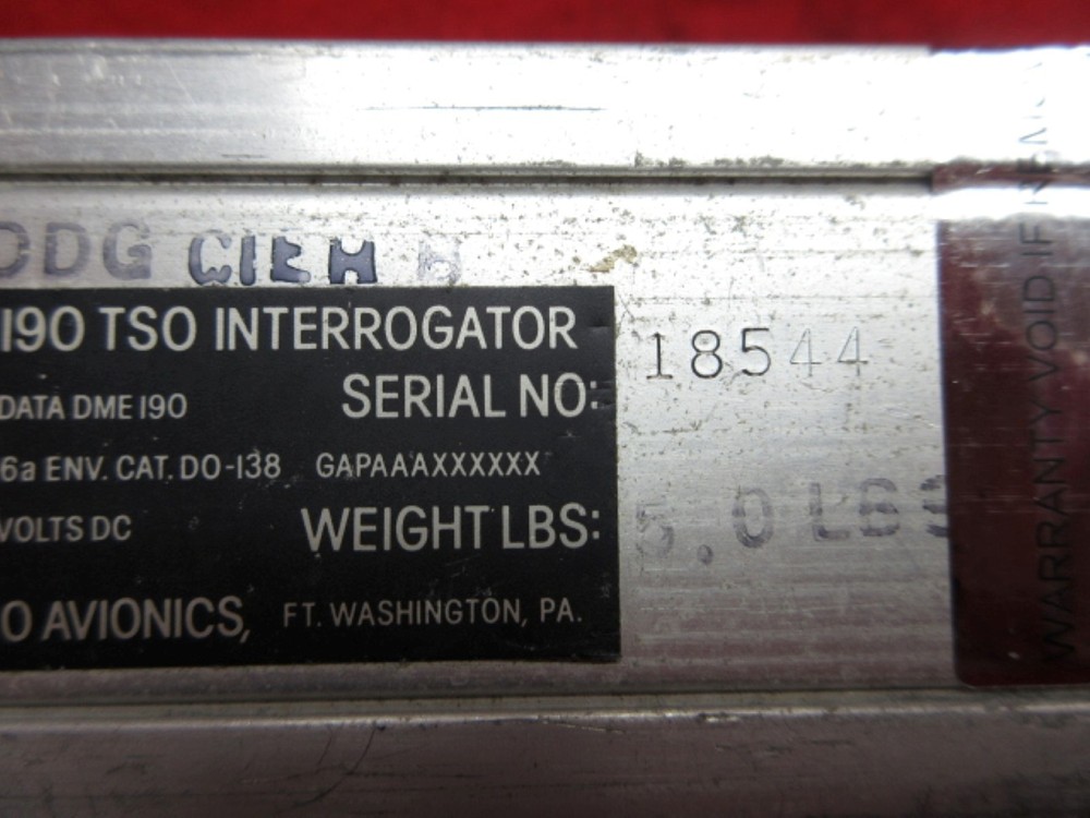 Narco DME 190 Interrogator 11-32V