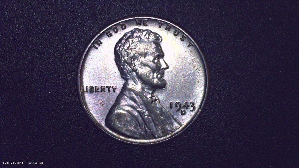 1943 D Steel Lincoln Cent