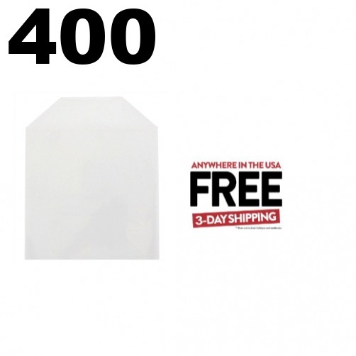 400 CPP Clear Plastic Sleeve with Flap - Fits Blu-ray Case Artwork Only 2-3 DAYS