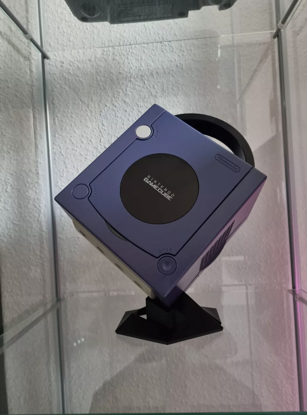 Console Display Corner Stand Dock System Holder for Nintendo Gamecube