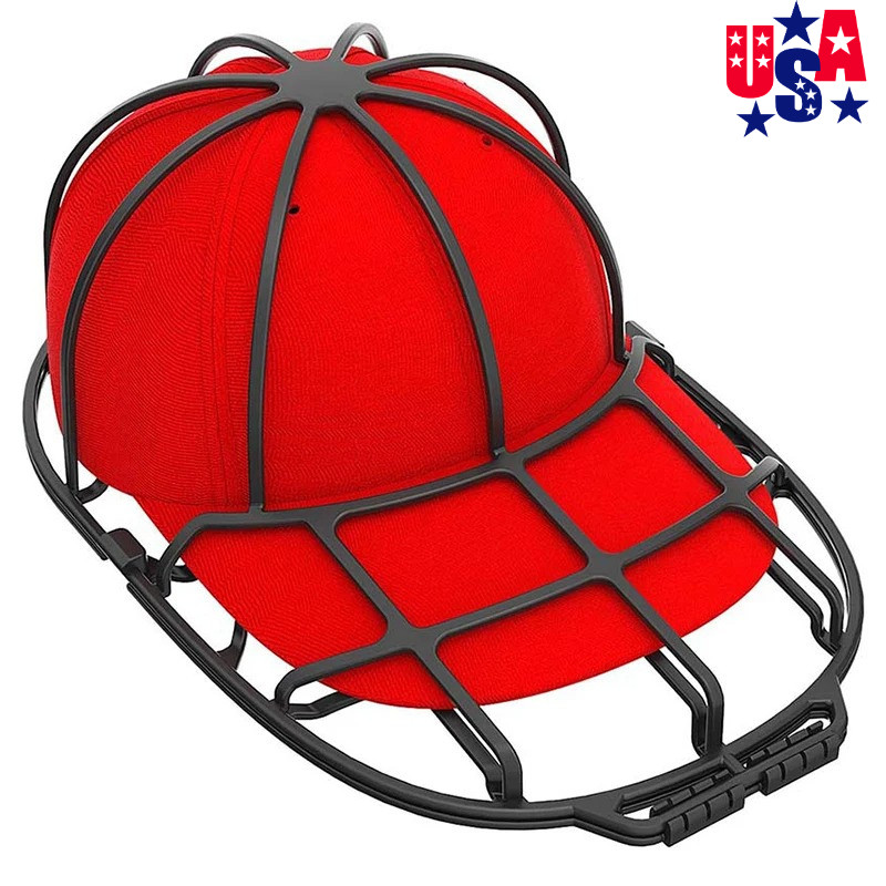 Hat Washer Baseball Cap Cleaner Machine Washing Cage Holder Frame Net