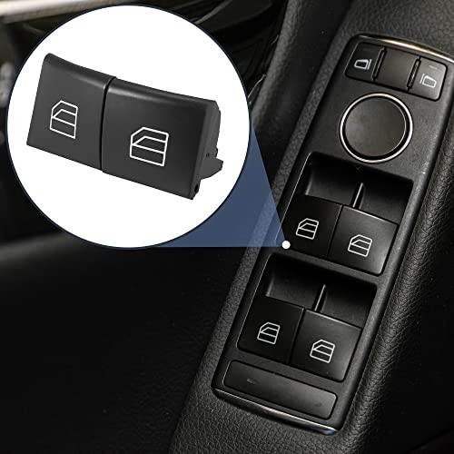 4pcs Driver Window Switch Button Covers Power Window Master Switch Repair
