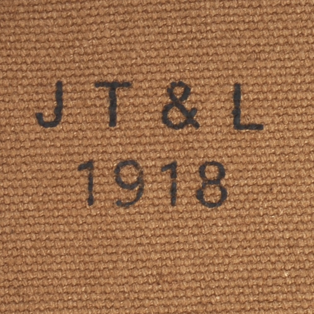 WW1 M1917 Enfield M1903 Springfield Padded Rifle Case Marked JT&L 1918