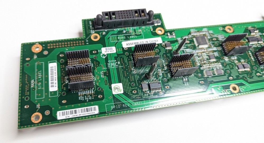 EMC 303-126-000A KTN-STL3 15 DISK STORAGE ARRAY HARD DRIVE BACKPLANE BOARD