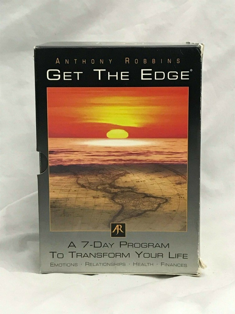 Anthony Robbins Get The Edge 7 Day Complete Original Program Audio 10 CD Set