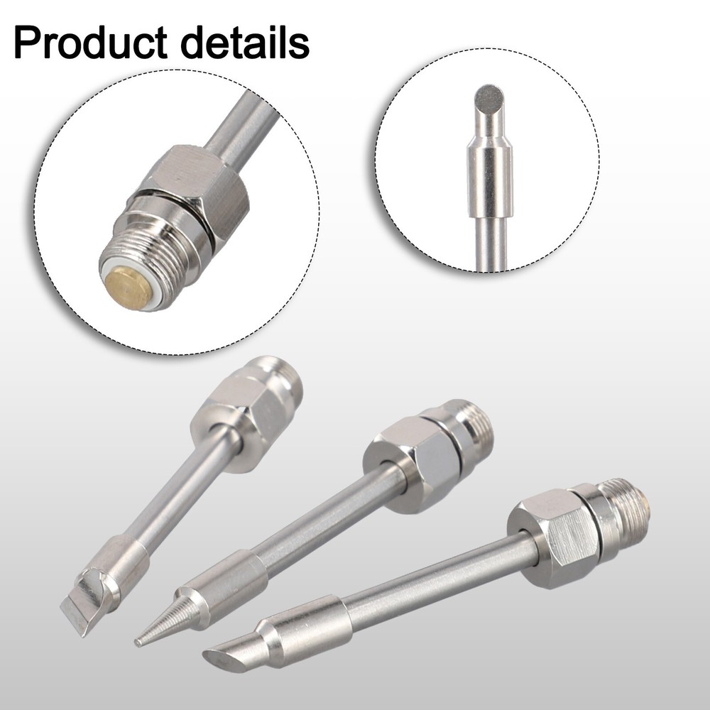 Easy To Use 510 Interface Soldering Tips 3PCS Soldering Iron Tips M7 Thread Size