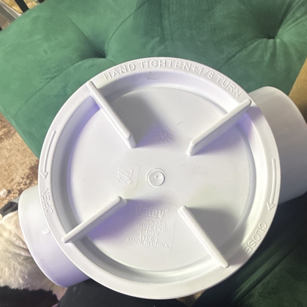 Oatey 4 in. PVC Backwater Valve