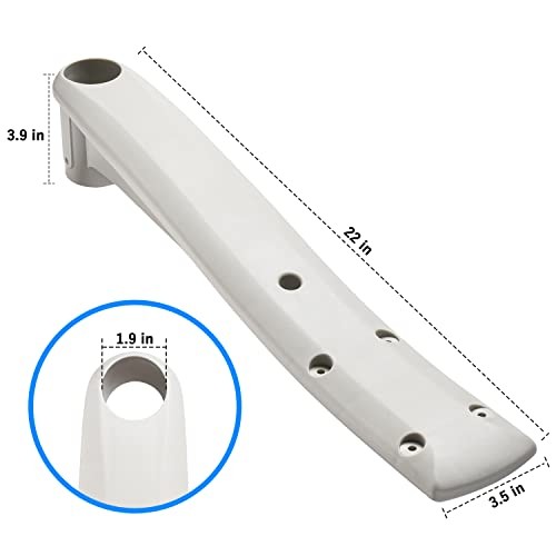 KTWT 2 Pack 160-0001PG Replacement Deck Support for Biltmor Above Ground Pool