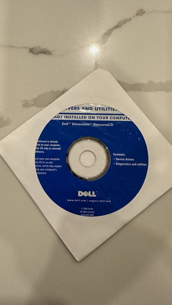 Dell Dimension Resource CD