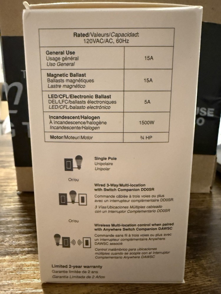 Leviton Decora Smart switch