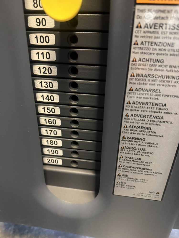 Technogym Arm Extension / Triceps Machine