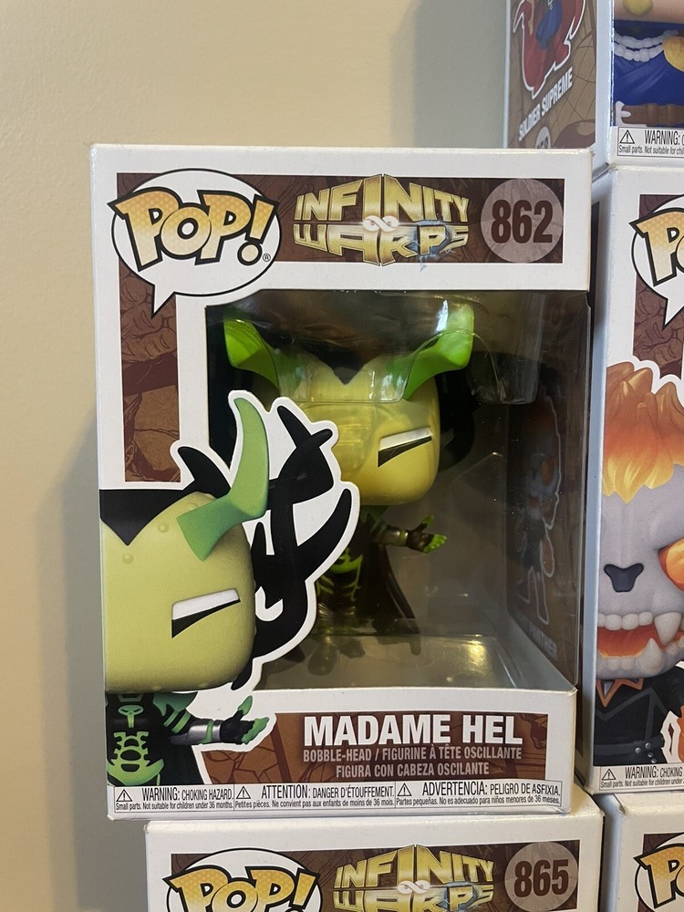 Funko Pop! Vinyl: Infinity Warps - Marvel (LOT of 7) GREAT condition!