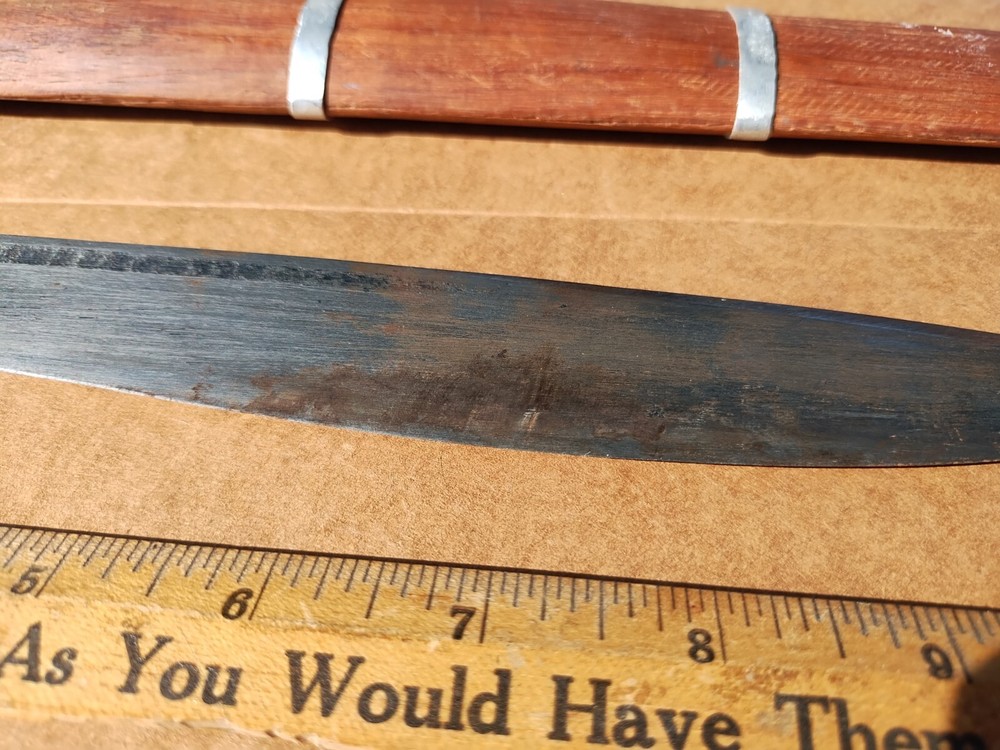Vintage Burmese Dagger Knife 16"