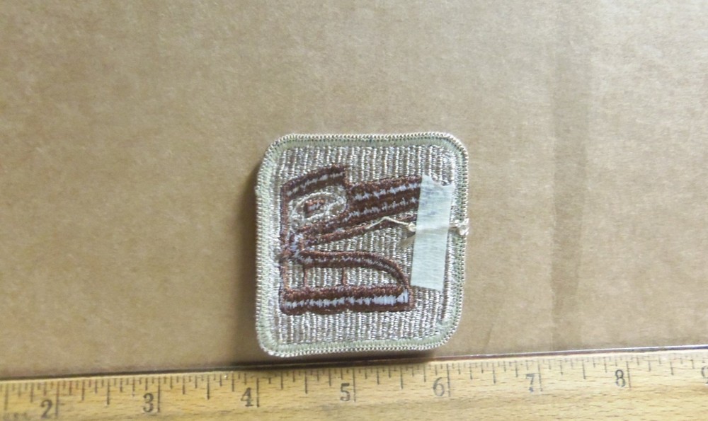 US Army - 81st Infantry Brigade Embroidered Desert Patch