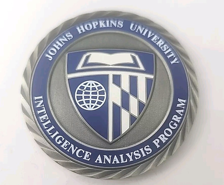JOHNS HOPKINS UNIVERSITY Intelligence Analyst COURSE CHALLENGE COIN