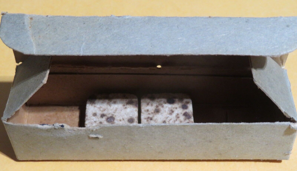 WWII US ARMY MALTED MILK / DEXTROSE TABLETS FROM K RATION CURTISS CANDY CO