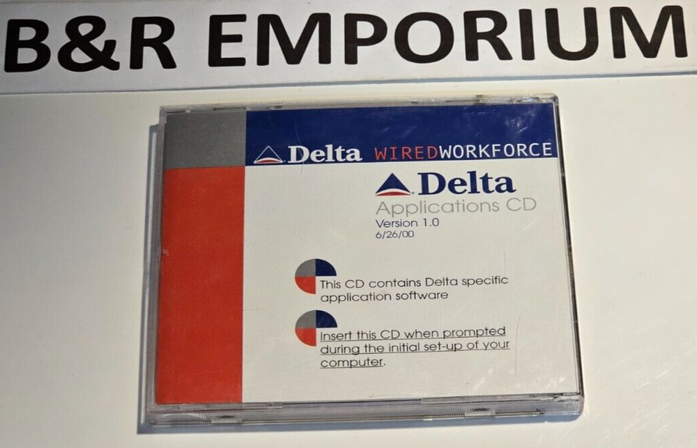 Delta Applications CD 1.0: Wired Workforce - (2000 PeoplePC) - Pre-owned CD-ROM