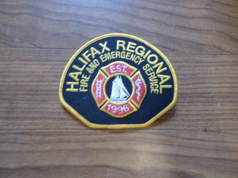 Halifax Regional Nova Scotia Canada fire patch