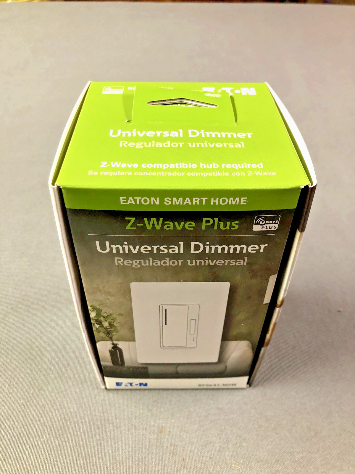 Eaton RF9643-NDW Z-Wave Plus Universal Smart Dimmer 3-Way Multi-Location White