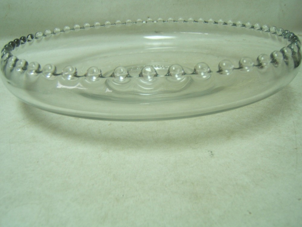 Imperial Candlewick 11" Float Serving Tray Excellent Condition