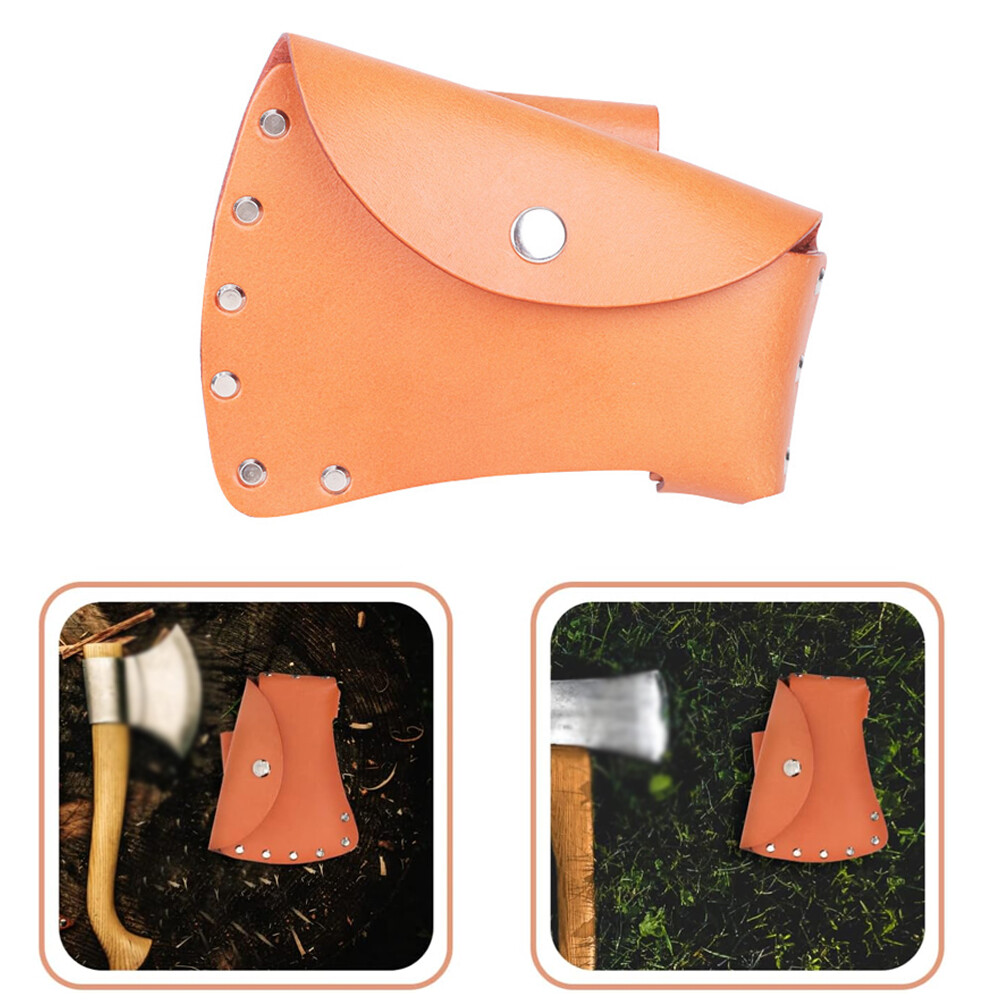 Axe Blade Cover Sheath Head Hatchet Protector Double Snap Protetive Case