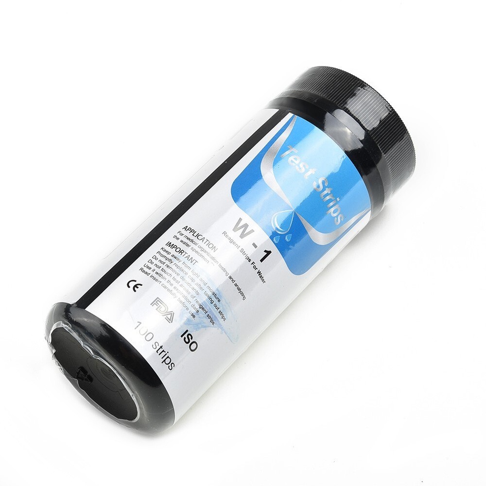 100PCS Water Total Hardness Test Strips Quick And Easy Testing Kit 0-425 PPM New