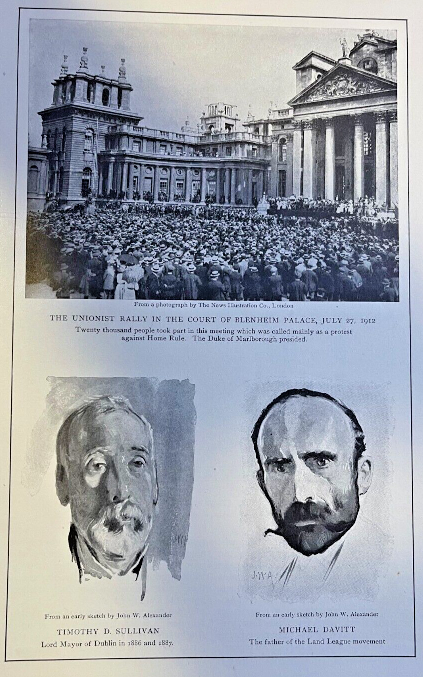 1912 Ireland Home Rule Bill Charles Stewart Parnell William O'Brien John Dillon