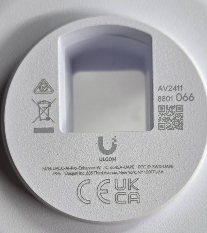 UBIQUITI UACC-AI-PRO-ENHANCER-W UNIFI AI PRO ENHANCER - WHITE