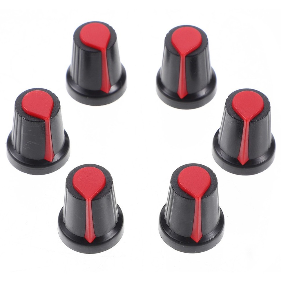 50 Pcs Volume Tune Knob Cover Potentiometer Control Knobs Guitar
